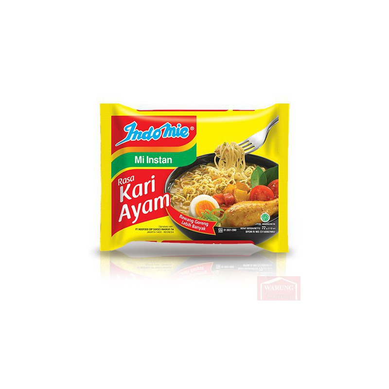 "Poulet Curry" Kari Ayam 70g